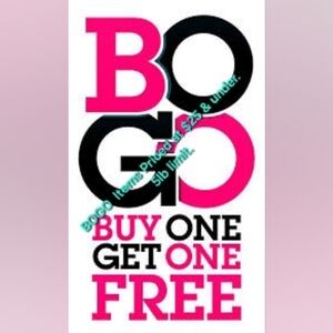BOGO $25 & Under